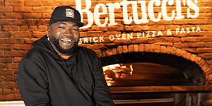 Big Papi with Bertucci's Brick Fire Oven